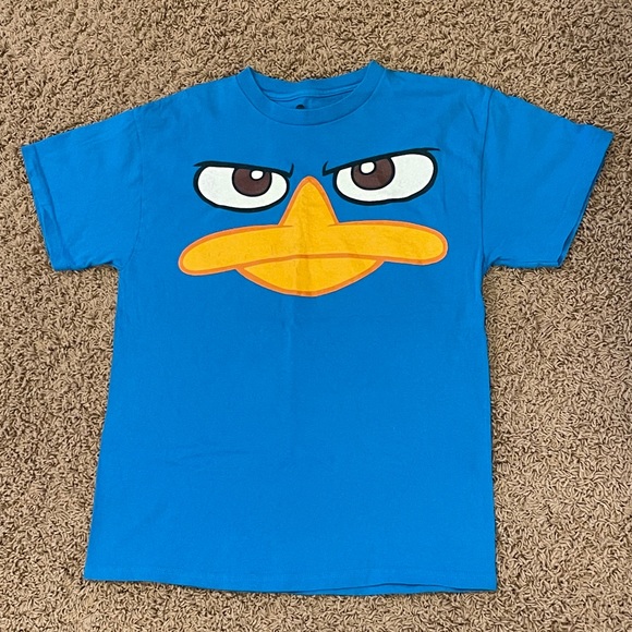 Disney Store Perry The Platypus from Phineas and Ferb Shirt - Picture 1 of 4